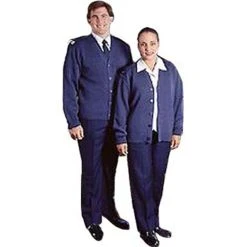 Wholesale ⌛ Other Brands Air Force Male/Female Cardigan Sweater 🔔