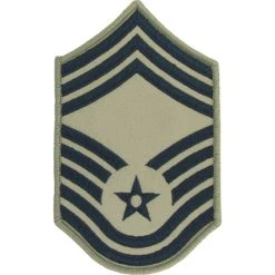 Best Pirce ✨ Exchange Select Air Force Rank CMSgt E-9 Subdued Small (ABU) 👏