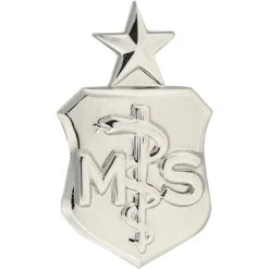 Best deal ❤️ Other Brands Air Force Senior Medical Service Badge, Mirror Finish, Regular Size 💯