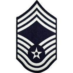 Brand new 👍 Exchange Select Air Force CMSgt, Chevron Sew-On, Large 🥰