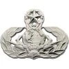 Deals ✔️ Other Brands Air Force Master Cyberspace Support Badge, Mirror Finish, Midsize ❤️ -Deals military Store unnamed file 255