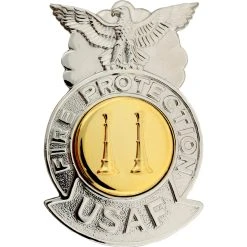 Promo 🔥 Ira Green, Inc Air Force Badge Fire Station Captain Mini Pin-on 🛒