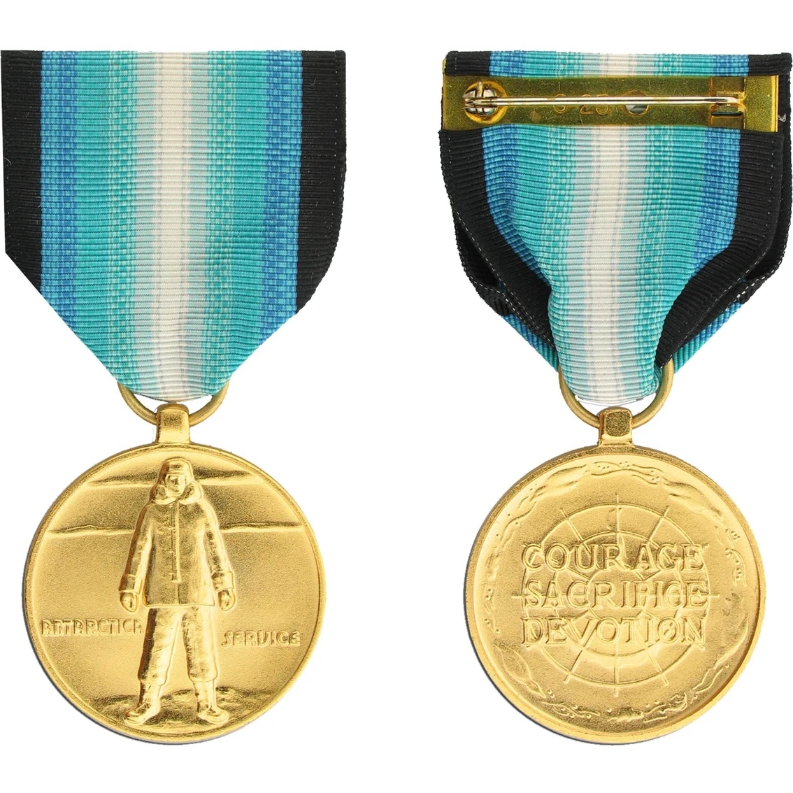 Discount ๐ Ira Green, Inc Antarctica Service Large Medal Anodized Pin-On ๐ 3 Discount ๐ Ira Green, Inc Antarctica Service Large Medal Anodized Pin-On ๐