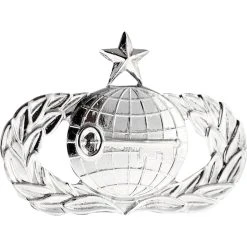 New 🛒 Ira Green, Inc Air Force Senior Intelligence Badge, Pin-On, Mid-Size, Mirror Finish 🧨