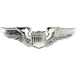 Wholesale 🎉 Ira Green, Inc Air Force Basic Pilot Badge, Mirror Finish, Regular Size 🎉