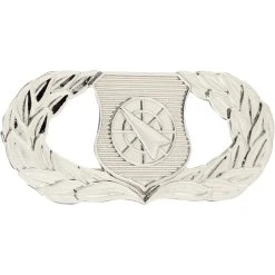 Hot Sale ✔️ Ira Green, Inc Air Force Basic Weapons Controller Badge, Mirror Finish, Pin-On, Mid-Size 😀