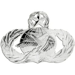 Best Sale 🔔 Other Brands Air Force Badge Basic Acquisition And Finance Mgmt, Mirror Finish, Regular Size 🌟