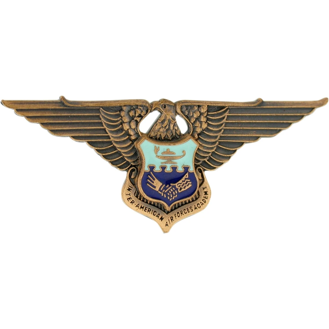 New π₯° Ira Green, Inc Air Force Officer Inter-American Academy Badge Non-Subdued, Pin-on, Regular Size 𧨠3 New π₯° Ira Green, Inc Air Force Officer Inter-American Academy Badge Non-Subdued, Pin-on, Regular Size π§¨