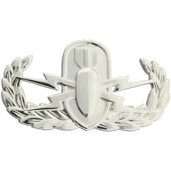 Best Sale 🔥 Other Brands Air Force Master Explosive Ordnance Disposal Badge, Mirror Finish, Regular Size 😉