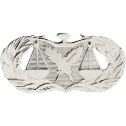 New ⌛ Other Brands Air Force Basic Paralegal Badge, Mirror Finish, Regular Size ❤️