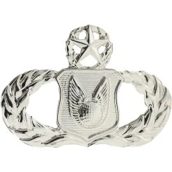 Discount ⭐ Other Brands Air Force Master Operations Support Badge, Mirror Finish, Regular Size ✨