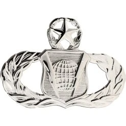 Deals 🥰 Other Brands Air Force Master Command And Control Badge, Mirror Finish, Regular Size ⭐