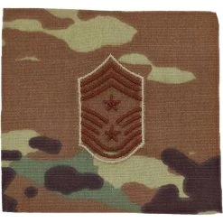 Buy 💯 Ira Green, Inc Air Force Command Chief Master Sergeant (CCM) E-9 Rank Sew-On Large (OCP) 😍