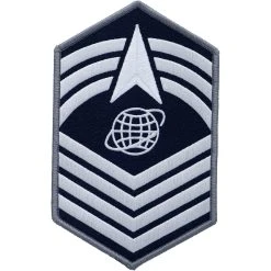 New ✔️ Ira Green, Inc Space Force Chev (Enlisted) CMSgt (E-9) Full Color Sew On, Large 🔥
