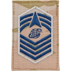 Buy ✔️ Ira Green, Inc Space Force Chev (Enlisted) CMSGT (E-9) With Hook (OCP) 🛒