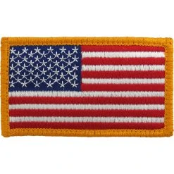New 👏 Ira Green, Inc US Flag Patch Forward Full Color With Hook Attachment ⌛