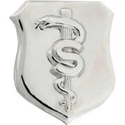 Cheapest 🔥 Other Brands Air Force Basic Biomedical Science Badge, Mirror Finish, Regular Size ⭐