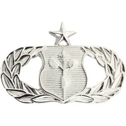 Best Sale 🥰 Ira Green, Inc Air Force Senior Weather Operator Badge, Mirror Finish, Medium Size ⌛