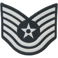 Budget 💯 Ira Green, Inc Air Force Technical Sergeant (TSgt) Blue Chevron Small Rank 🔥