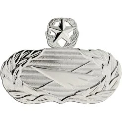 Budget 🤩 Other Brands Air Force Master Historian Badge, Mirror Finish, Regular Size 💯