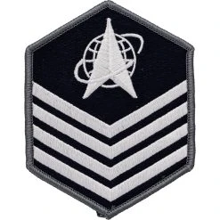 Hot Sale 🔥 Ira Green, Inc Space Force Chev (Enlisted) TSGT (E-6) Full Color Sew On, Small 😀