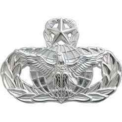 Cheapest ✔️ Ira Green, Inc Air Force Master Force Protection Badge, Mirror Finish, Pin-On, Mid-Size 👏